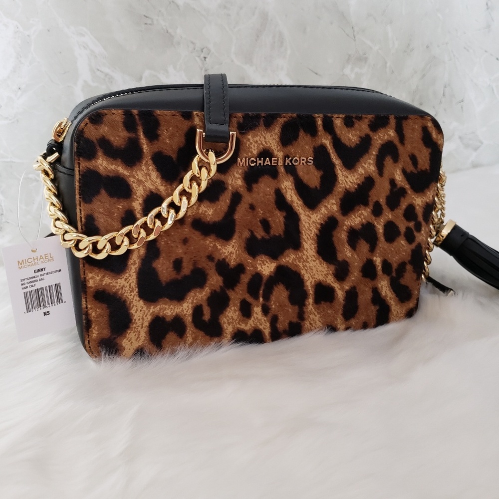 Michael Kors Leopard Crossbody